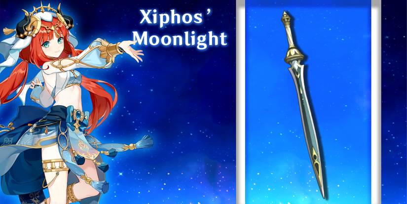 nilou and xiphos moonlight in genshin impact
