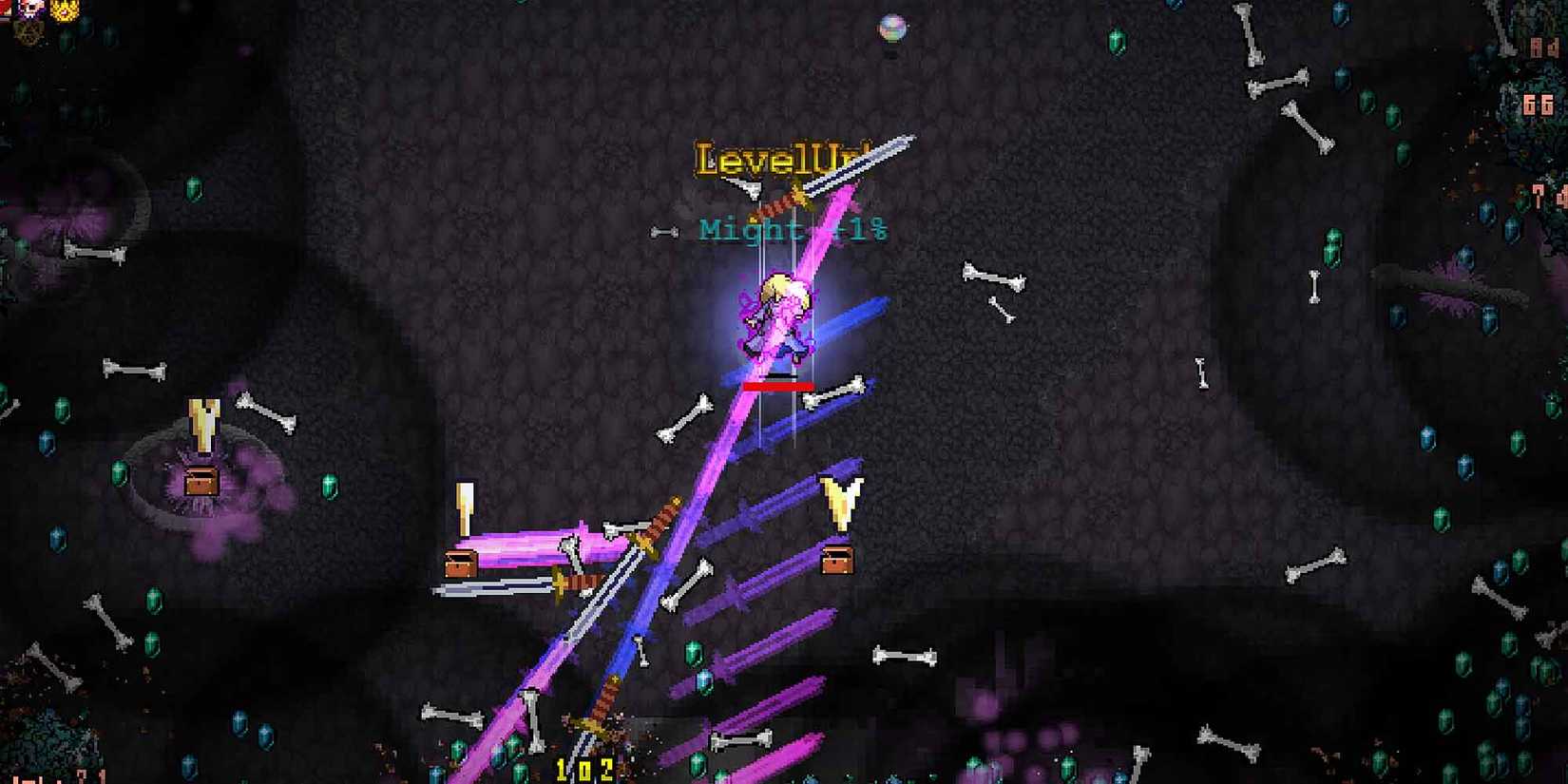 The Ophion weapon in Vampire Survivors Tides of Foscari Weapons