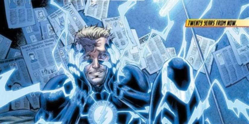 Flash from the future in The Flash: Out of TIme