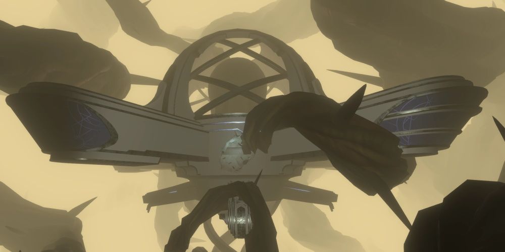 Outer Wilds screenshot showing The Vessel