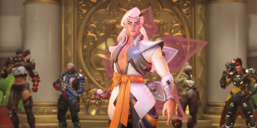 Overwatch 2 Lifeweaver Trailer Team Pose