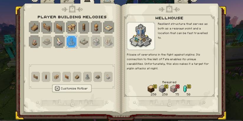 The Wellhouse Melody in Minecraft Legends