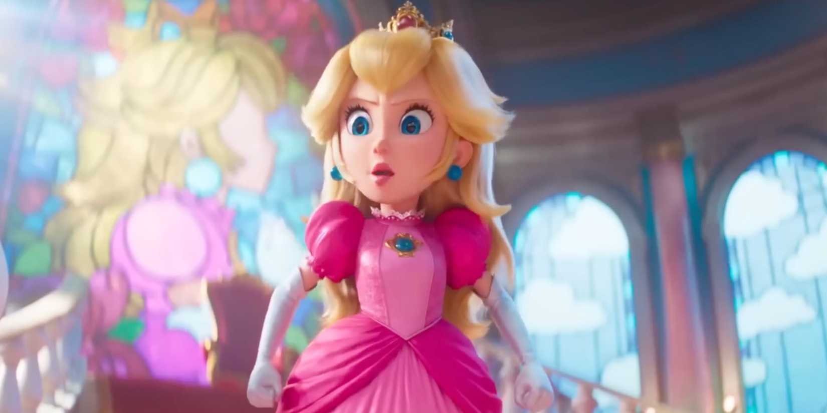 Peach in The Super Mario Bros. Movie