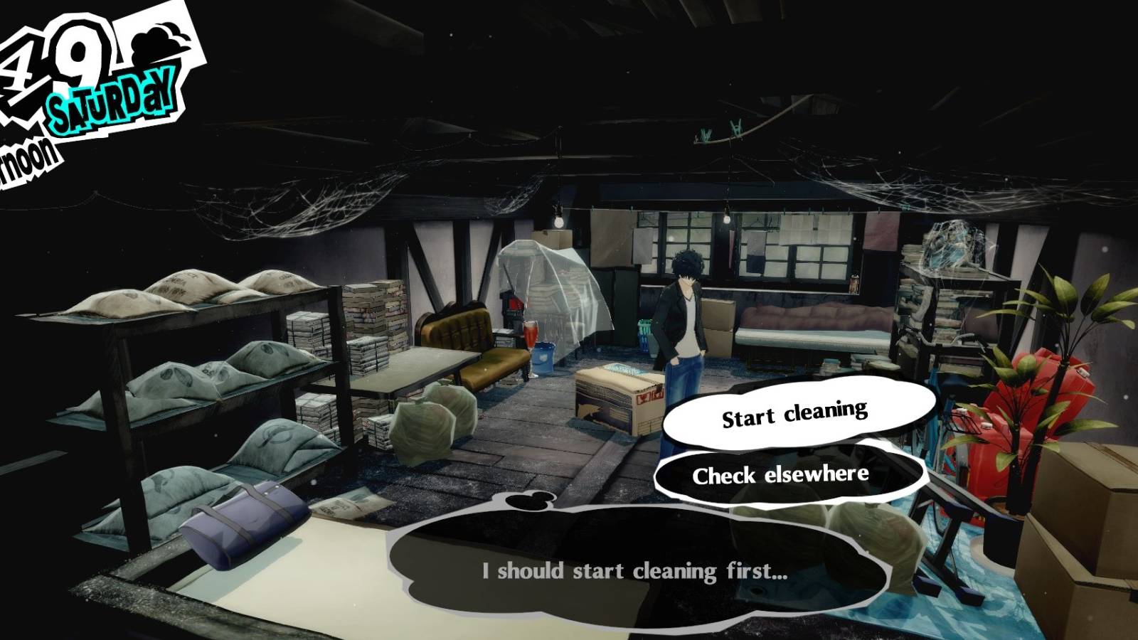Persona 5 Royal Clean First Day