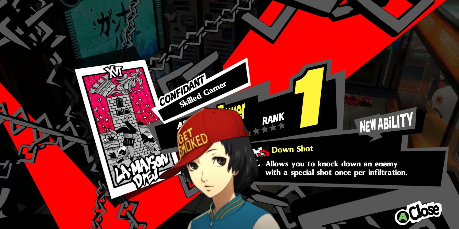 Persona 5 Royal Confidant Guide: Tower (Shinya Oda)