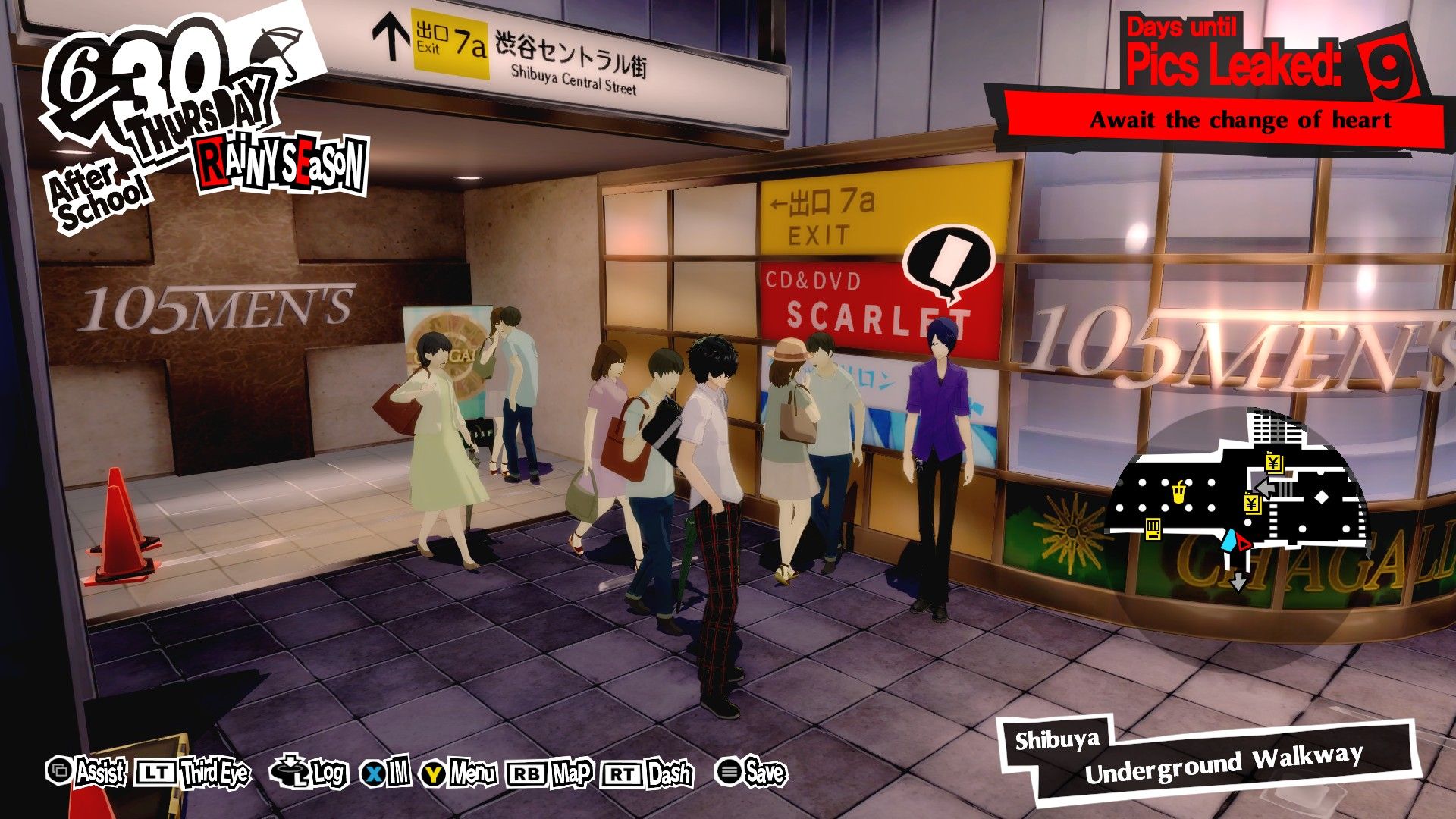 Persona 5 Royal Emperor Hangout