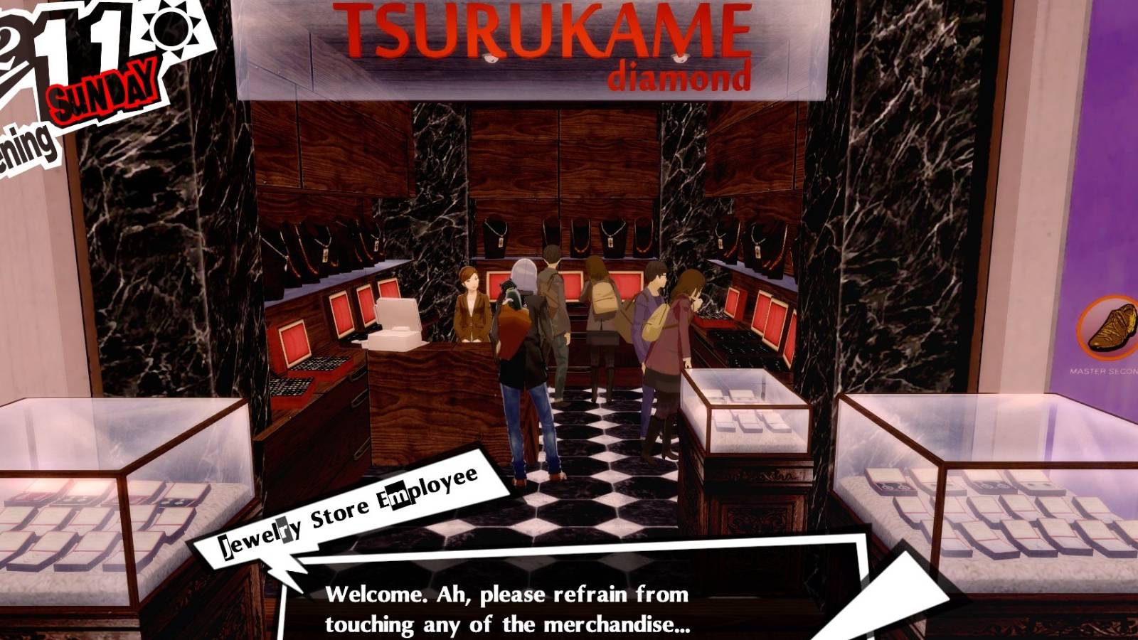 Persona 5 Royal Gift Shopping