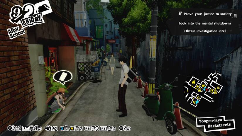 Persona 5 Royal Hermit Hangout