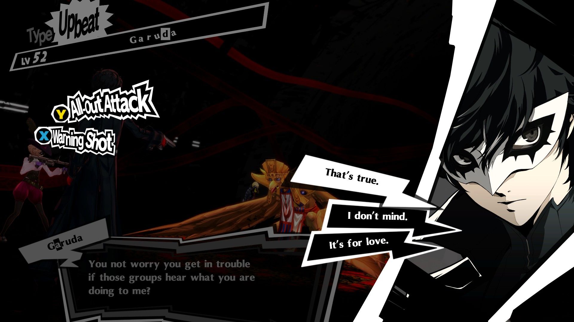 Persona 5 Royal Holdup Conversation