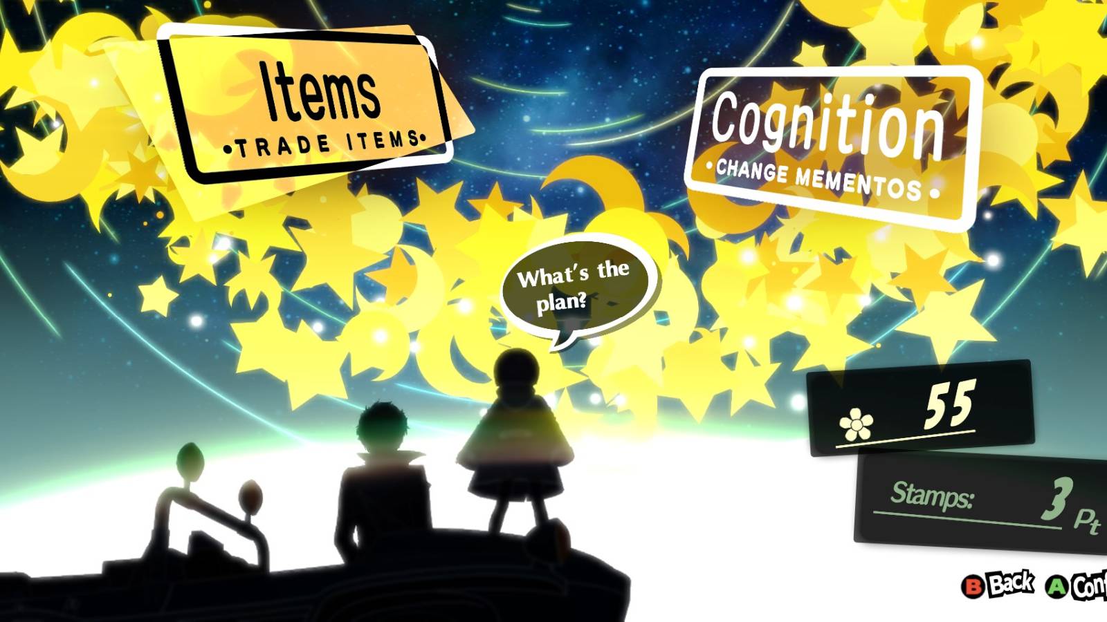 Persona 5 Royal Jose Menu