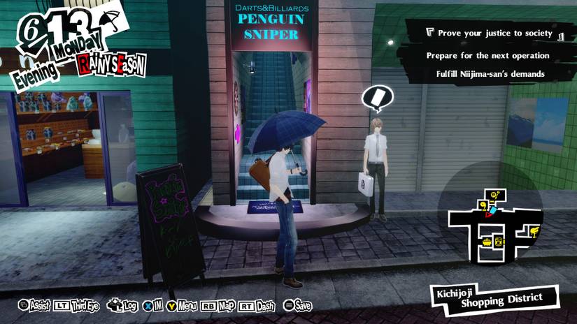 persona 5 royal justice hangout