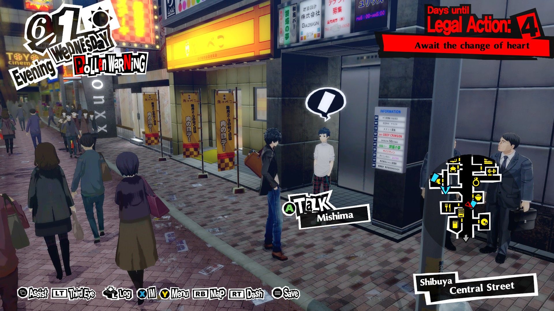 Persona 5 Royal Moon Hangout Early