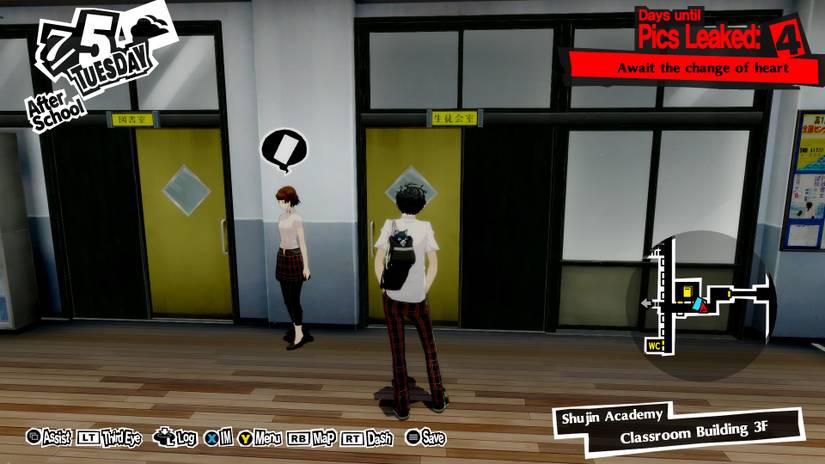 Persona 5 Royal Priestess Hangout