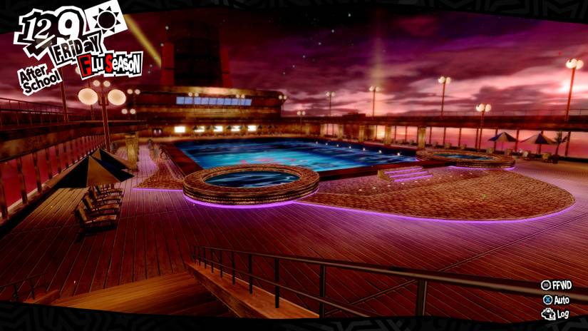 Persona 5 Royal Pool Deck