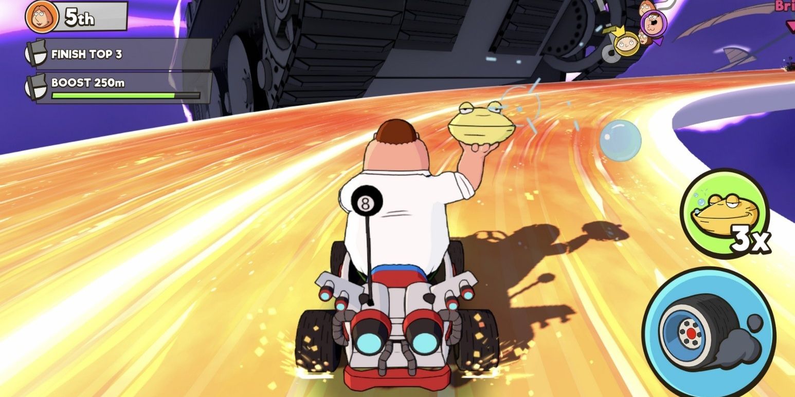 Peter Griffin in Warped Kart Racers