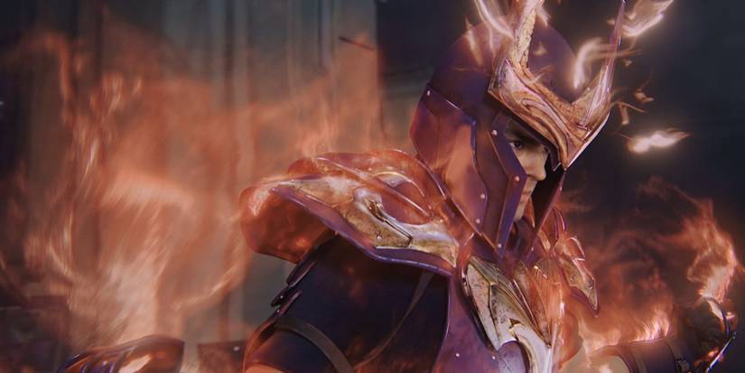 Nero Phoenix armor in Knights of the Zodiac movie