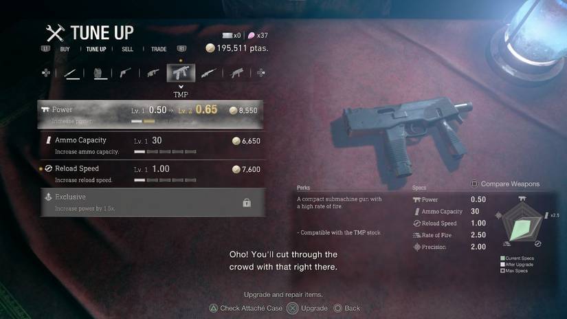 All Weapons in Resident Evil 4 Remake Submachine Guns