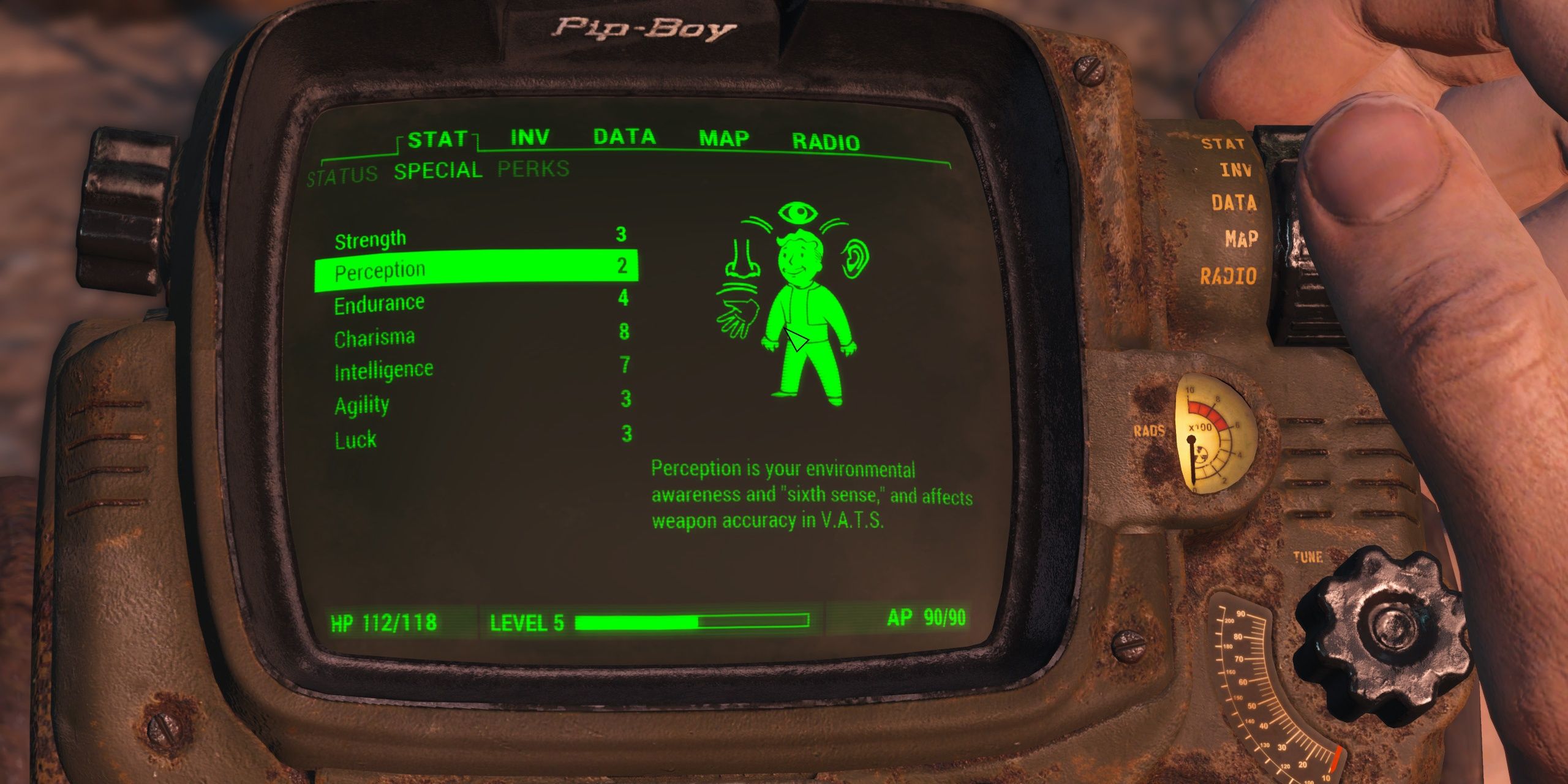 PipBoy Retexture Mod For Fallout 4