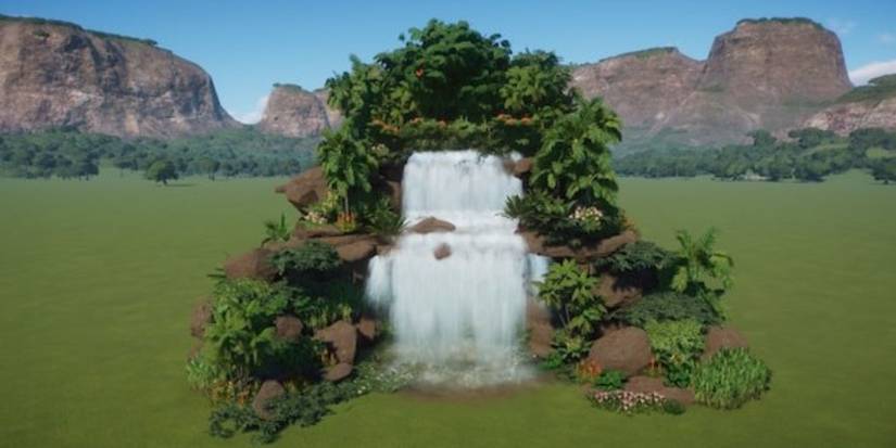 Planet Zoo Waterfalls Blueprint