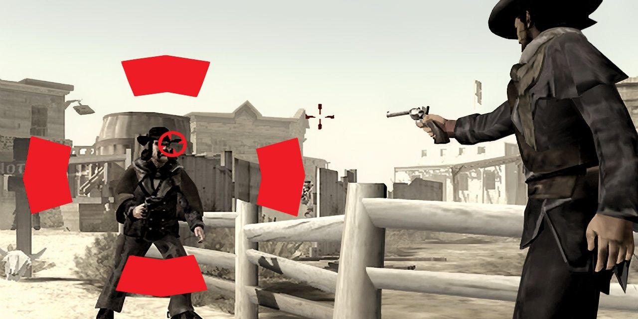 Player using Dead Eye in Red Dead Revolver