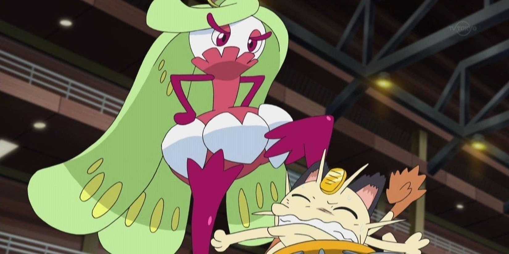 Tsareena In The Pokemon Anime