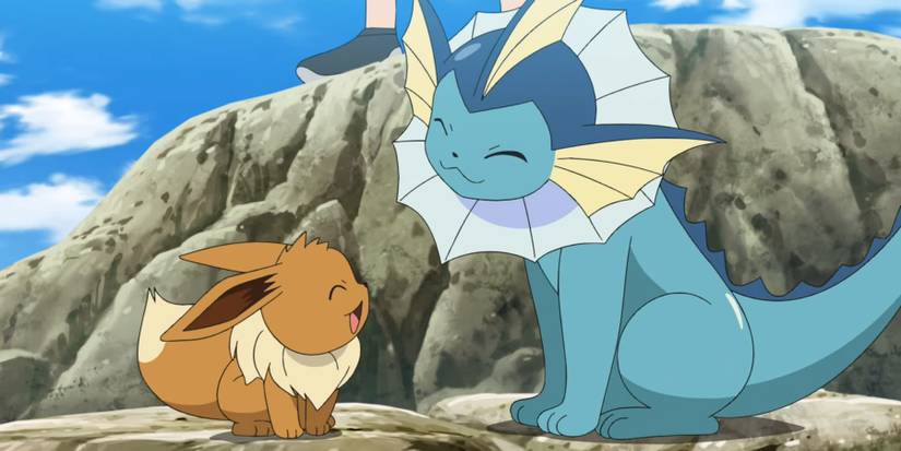 Pokemon - Eevee and Vaporeon