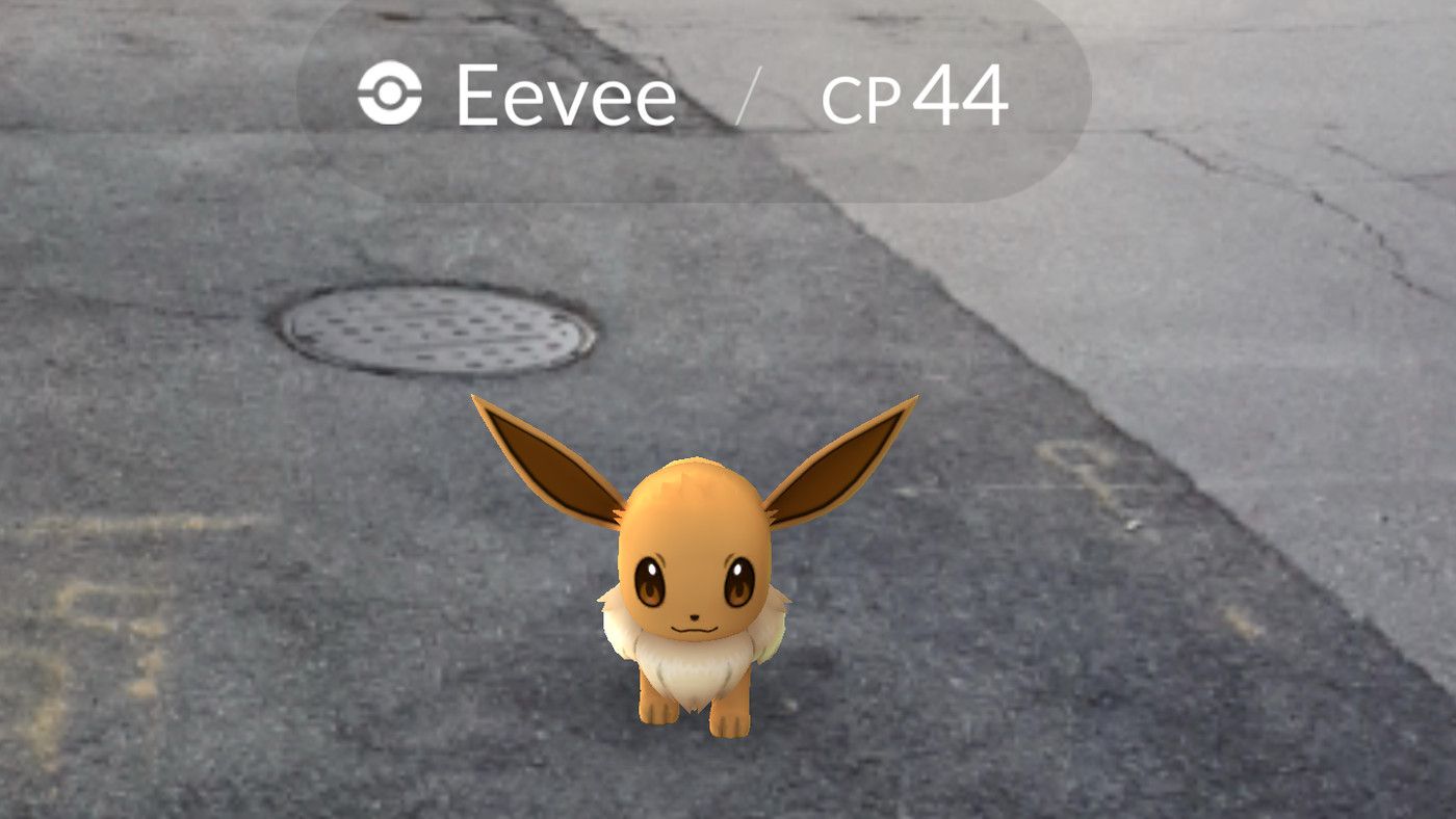 pokemon go eevee screenshot