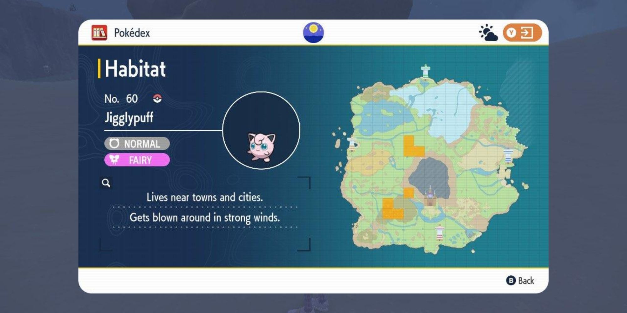 lokasi ungu merah pokemon jigglypuff
