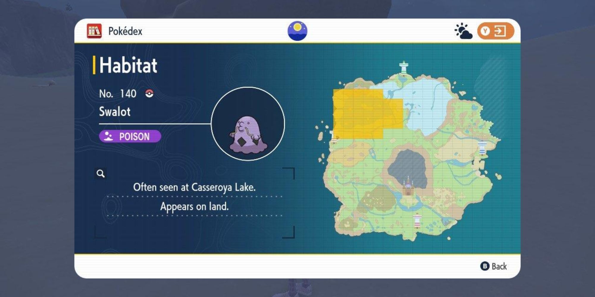 pokemon scarlet violet location swalot