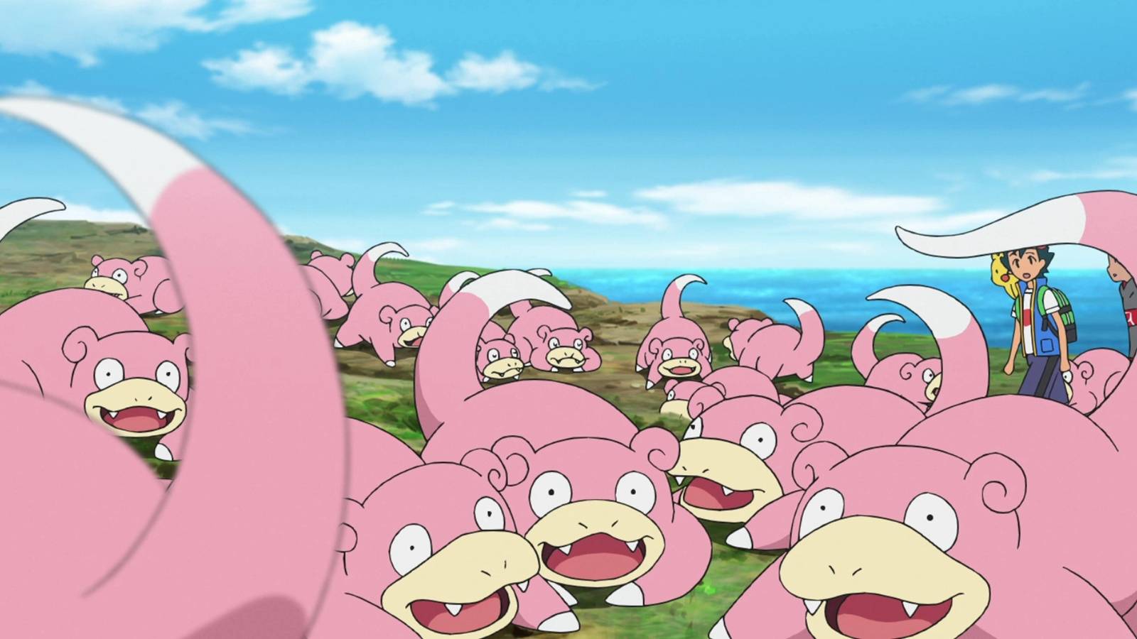 pokemon slowpoke anime ash