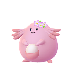 flower crown chansey pokemon go