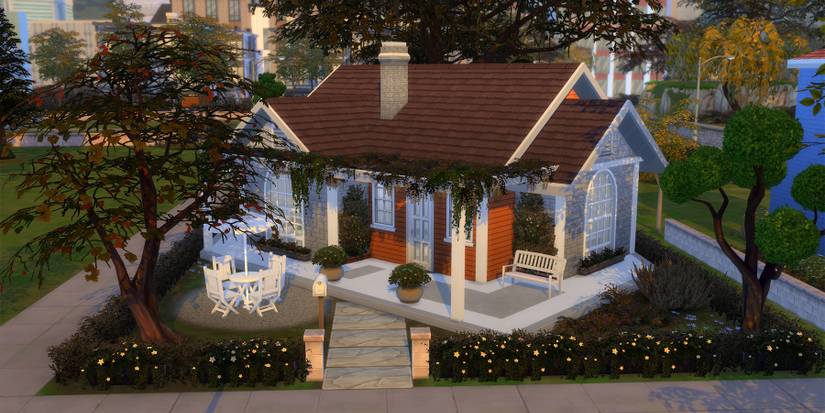 premier refuge 669 (10k) build in the sims 4