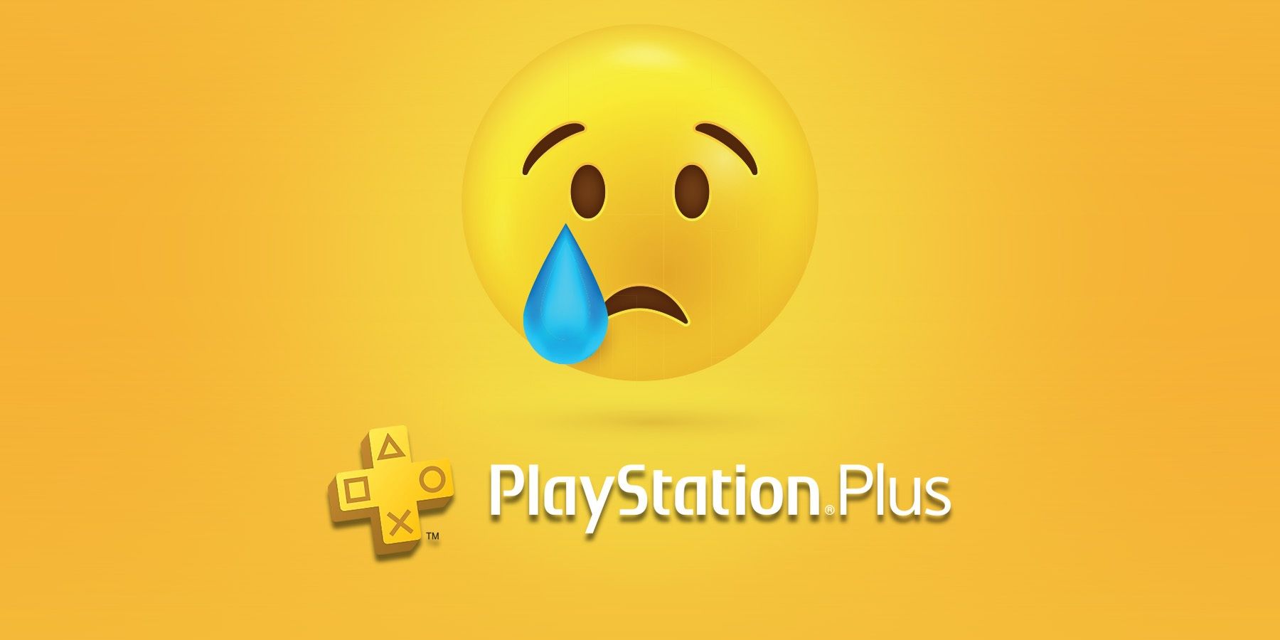 ps plus crying emoji