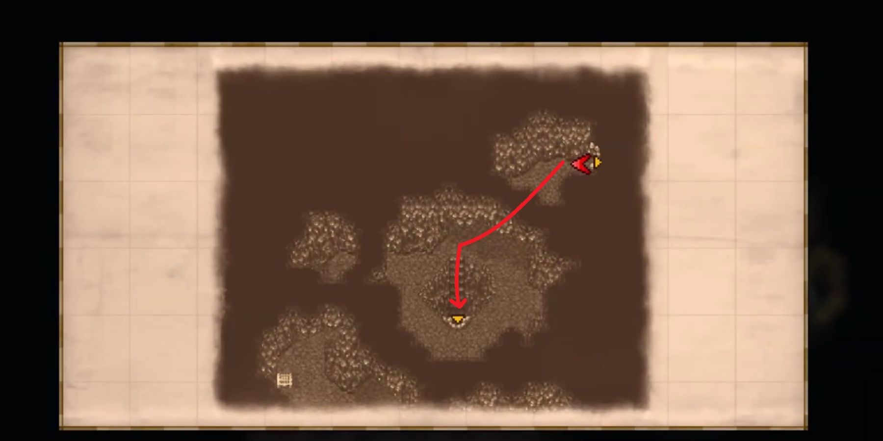 The Cave to the Ancient Castle map in Final Fantasy 6