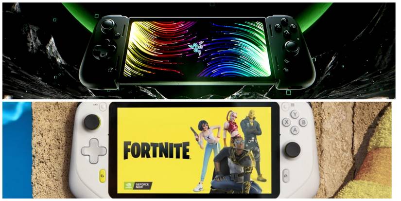 razer logitech gaming handhelds visuals