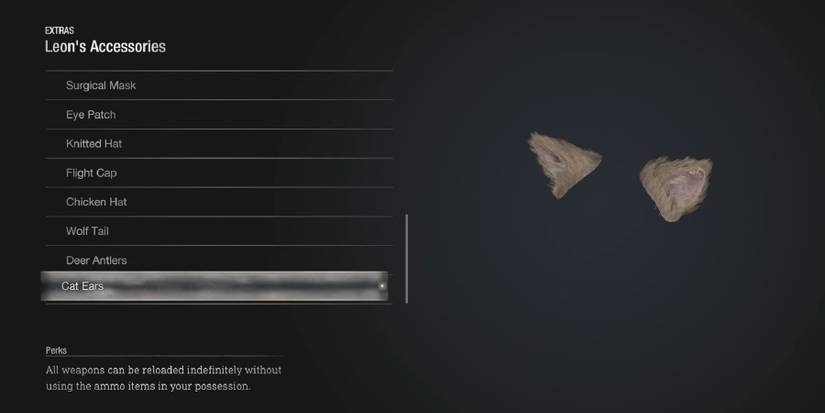 The Cat Ears from Resident Evil 4.