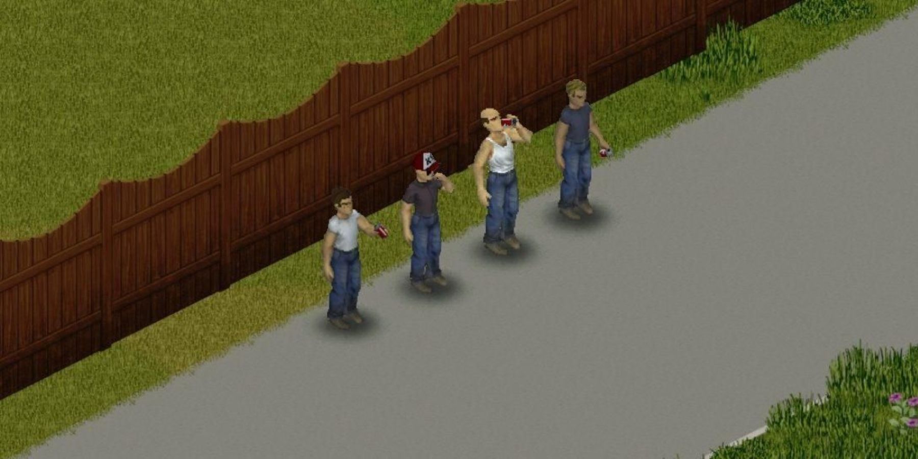 Realistic Body Textures mod for Project Zomboid