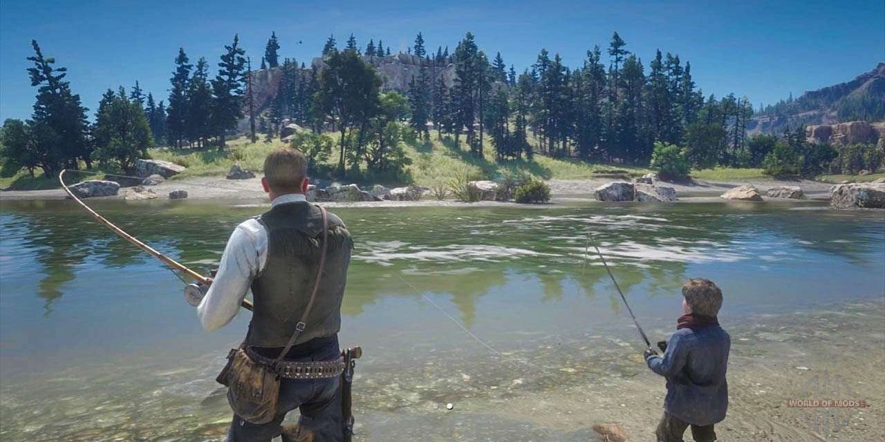 Red Redemption 2 fishing