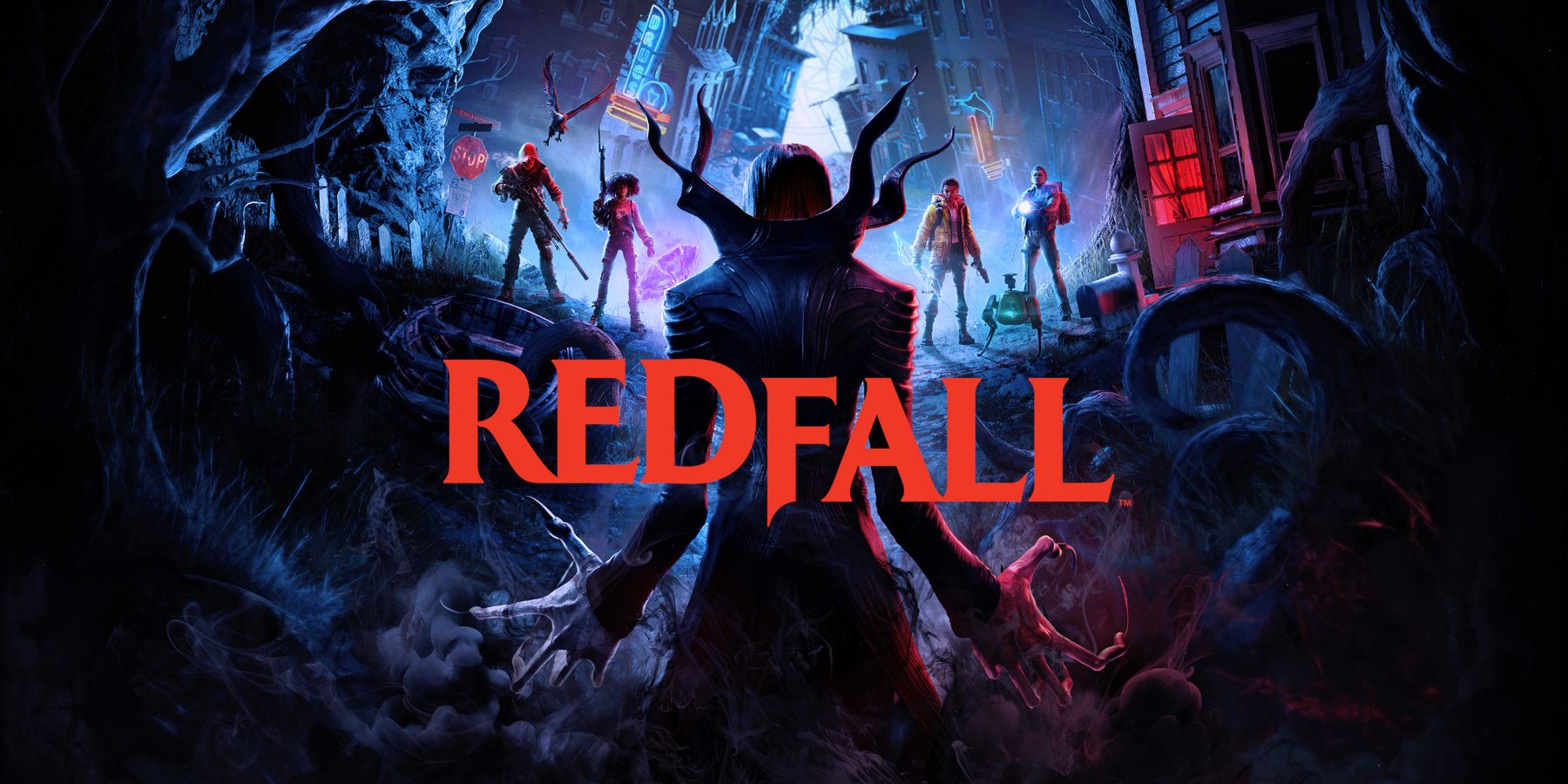 redfall wallpaper launch characters
