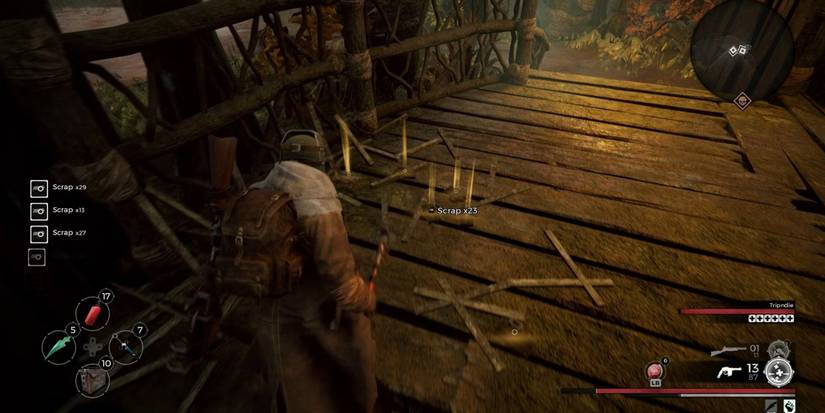 Remnant From The Ashes - Grabbing Scrap From Broken Crates