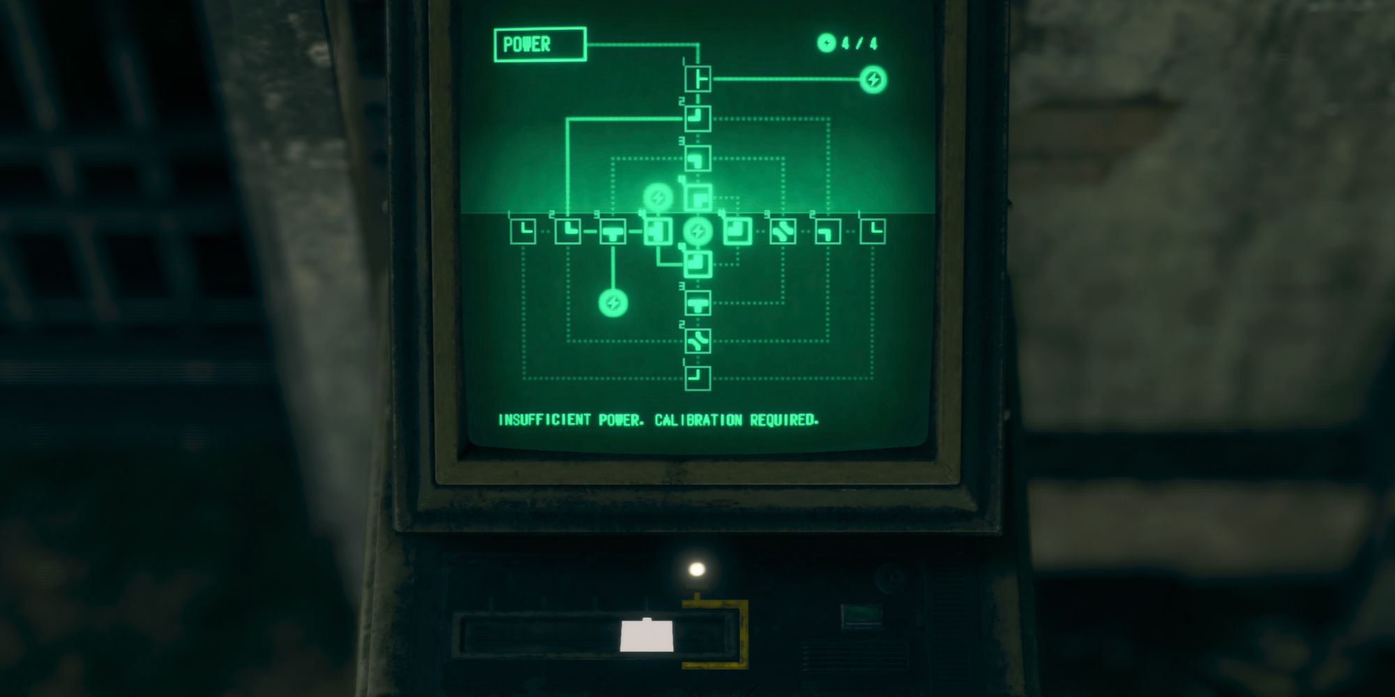 resident evil 4 remake computer power terminal puzzle solution