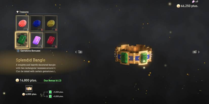 Resident Evil 4 remake gemstone bonus splendid bangle