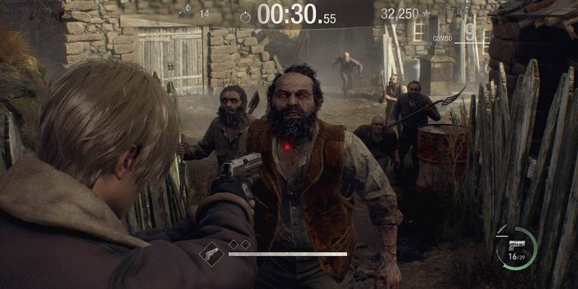 resident evil 4 remake mercenaries mode gameplay