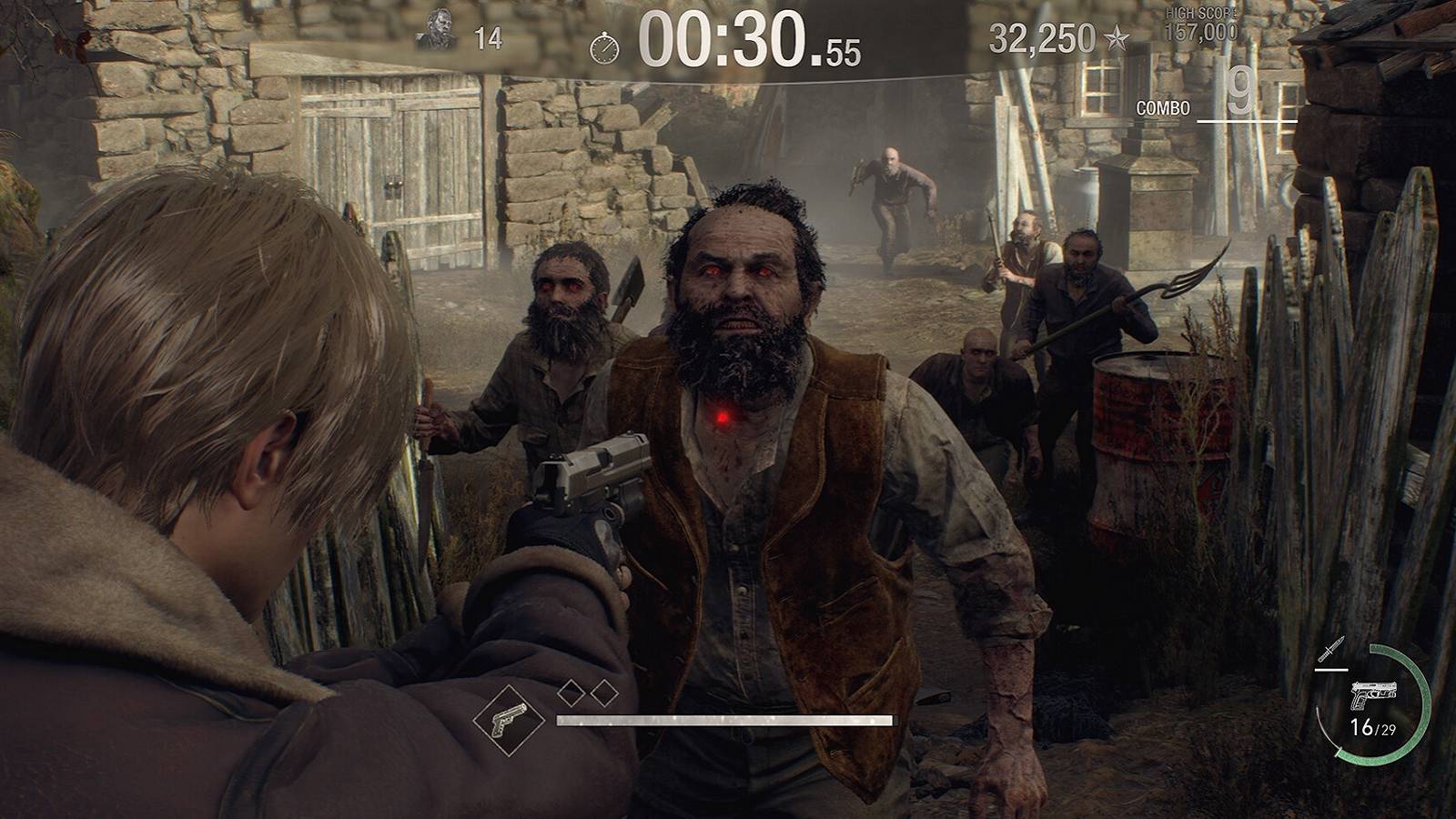 resident evil 4 remake mercenaries mode gameplay