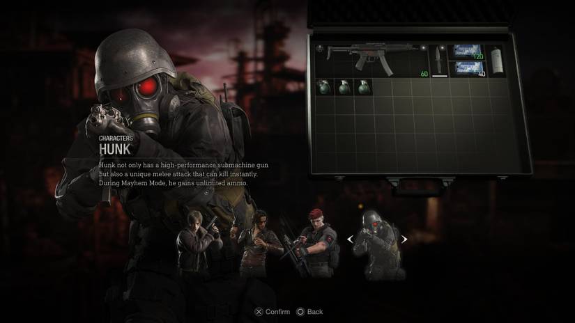 resident evil 4 remake mercenaries playable characters