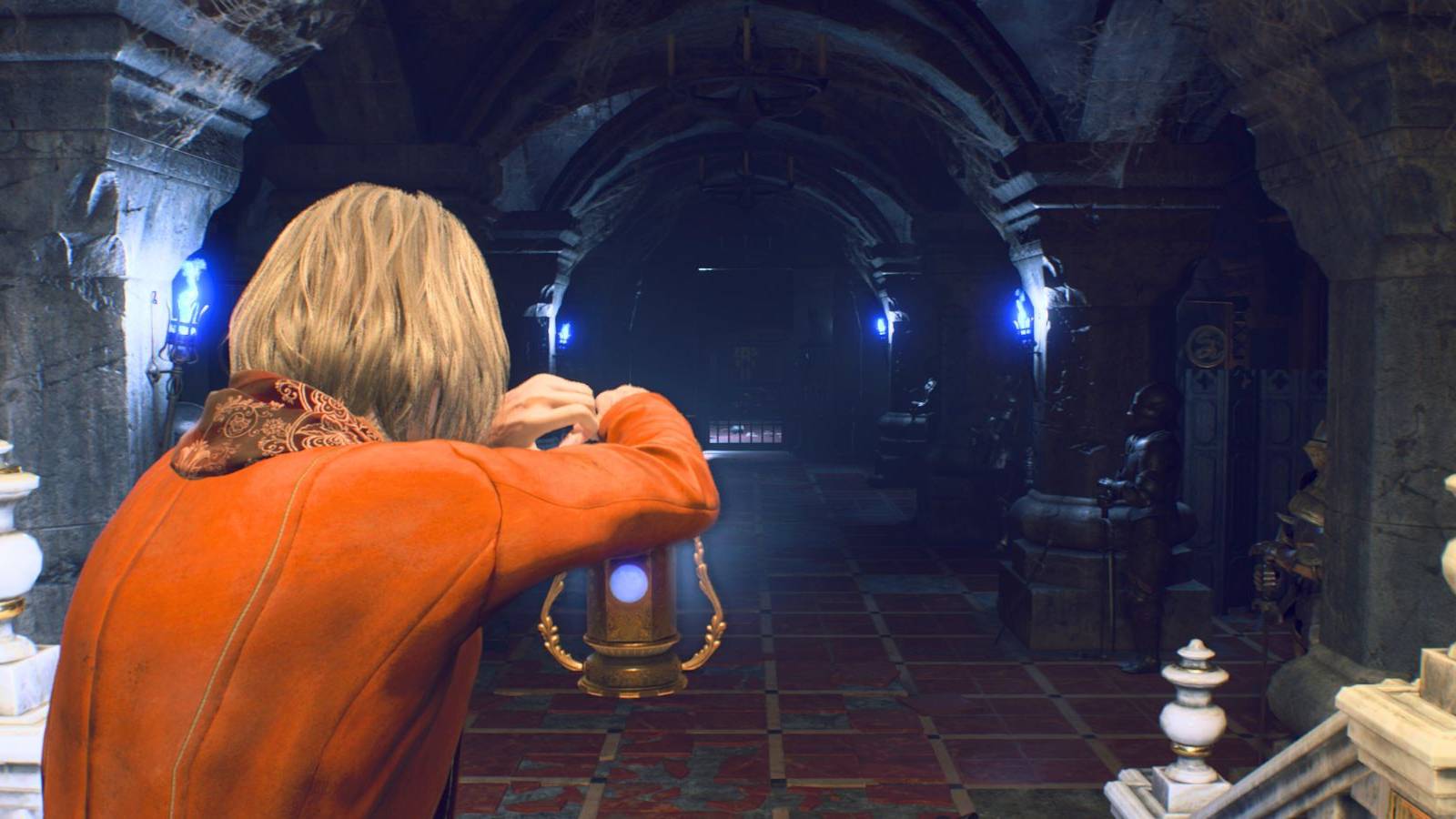 Resident Evil 4 remake playing as Ashley