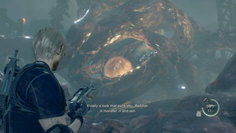 Resident Evil 4 Remake Saddler Second Phase