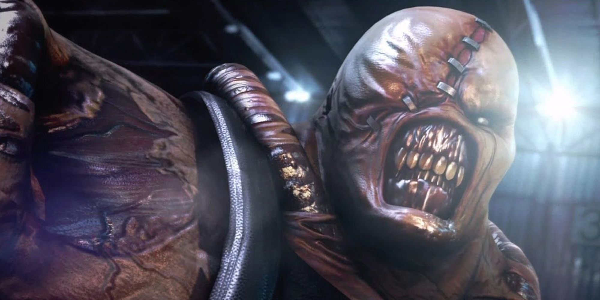 Resident Evil  - Close Up On Nemesis In RE3 Remake