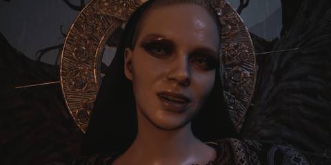 Resident Evil  - Mother Miranda Getting Uncomfortably Close To Ethan Winters