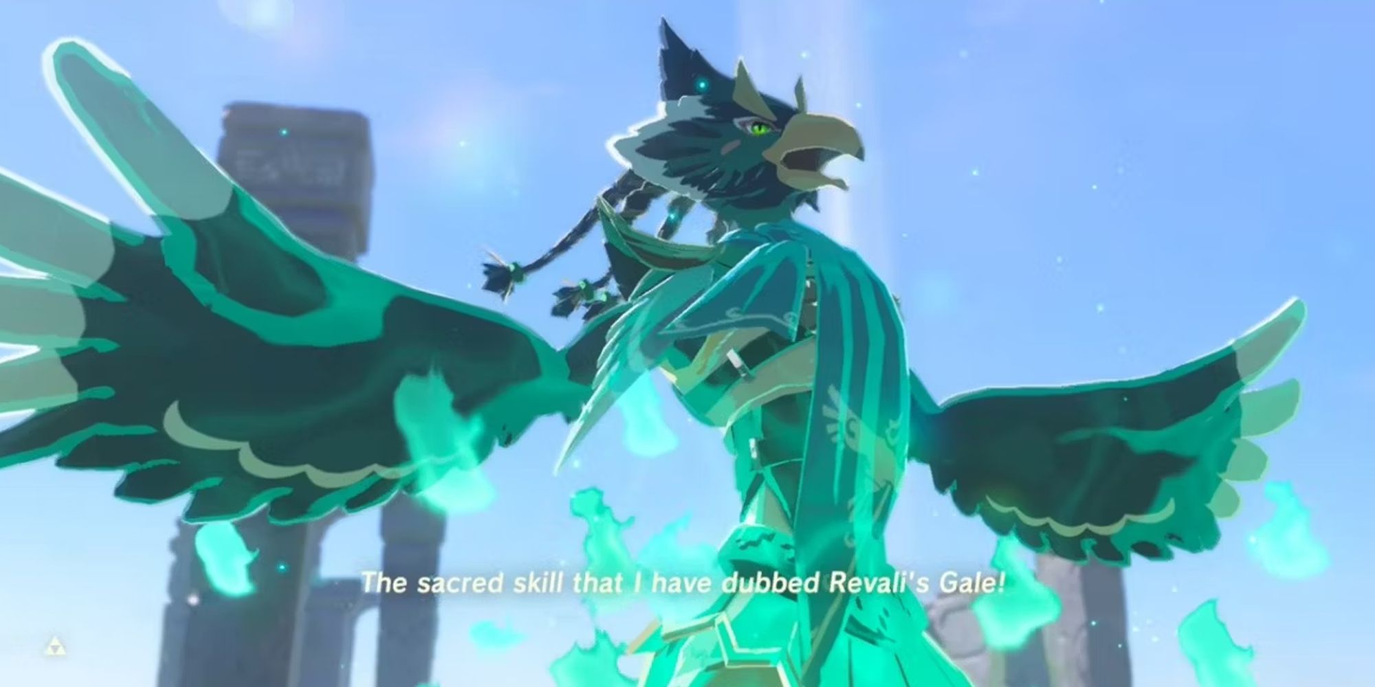 Revali's spirit in Breath of the Wild